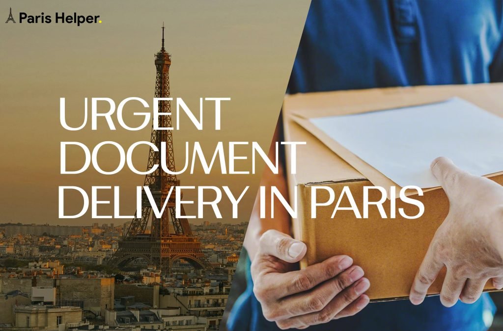Urgent document delivery paris
